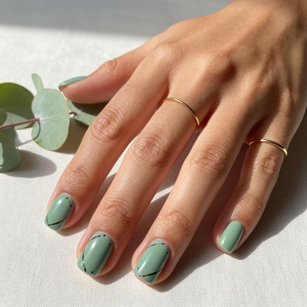 Short simple nail designs 7