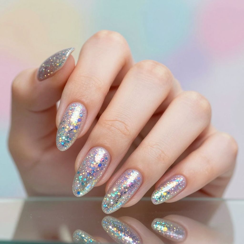 Short Stiletto Nail Design 11