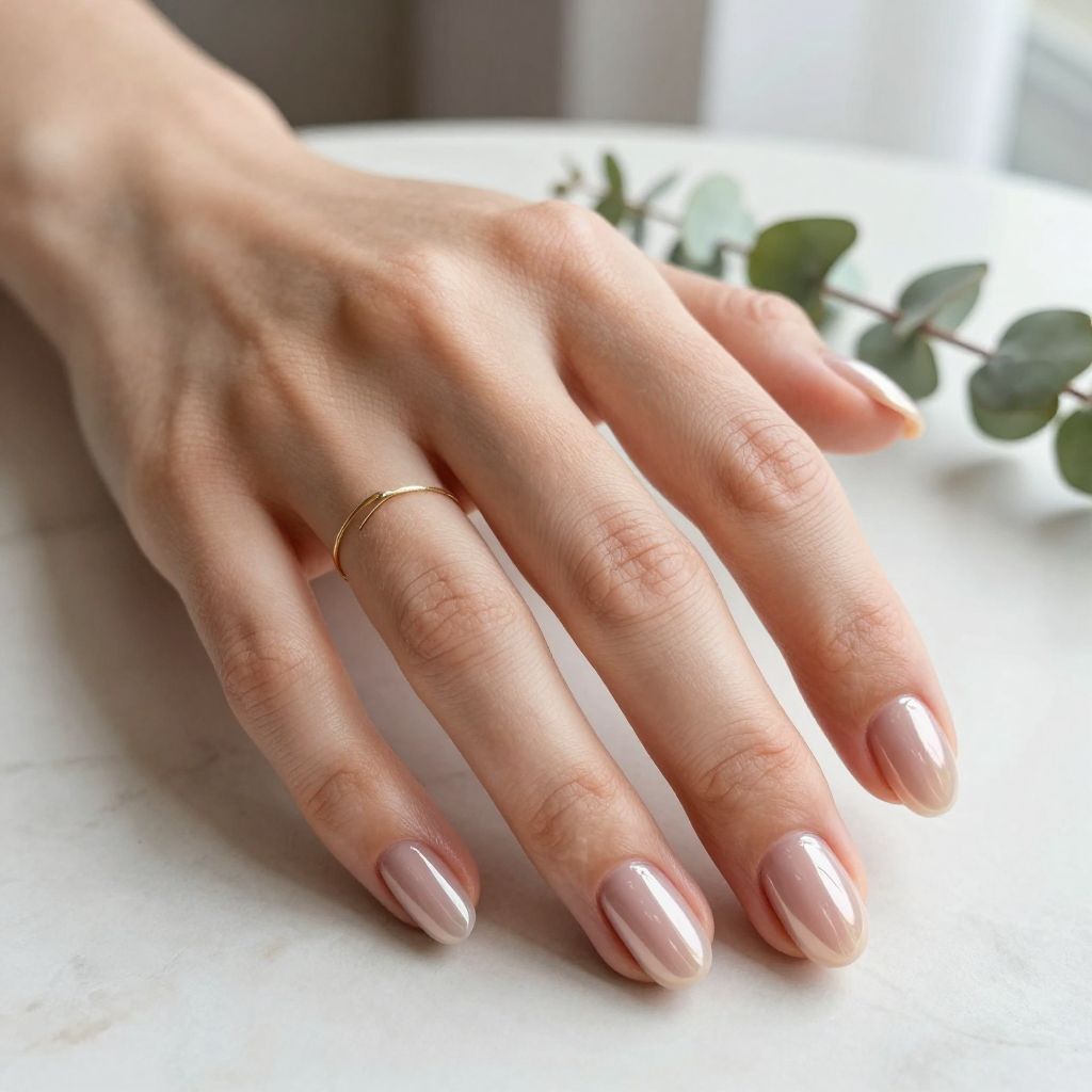Mirror Chrome Silver Nails