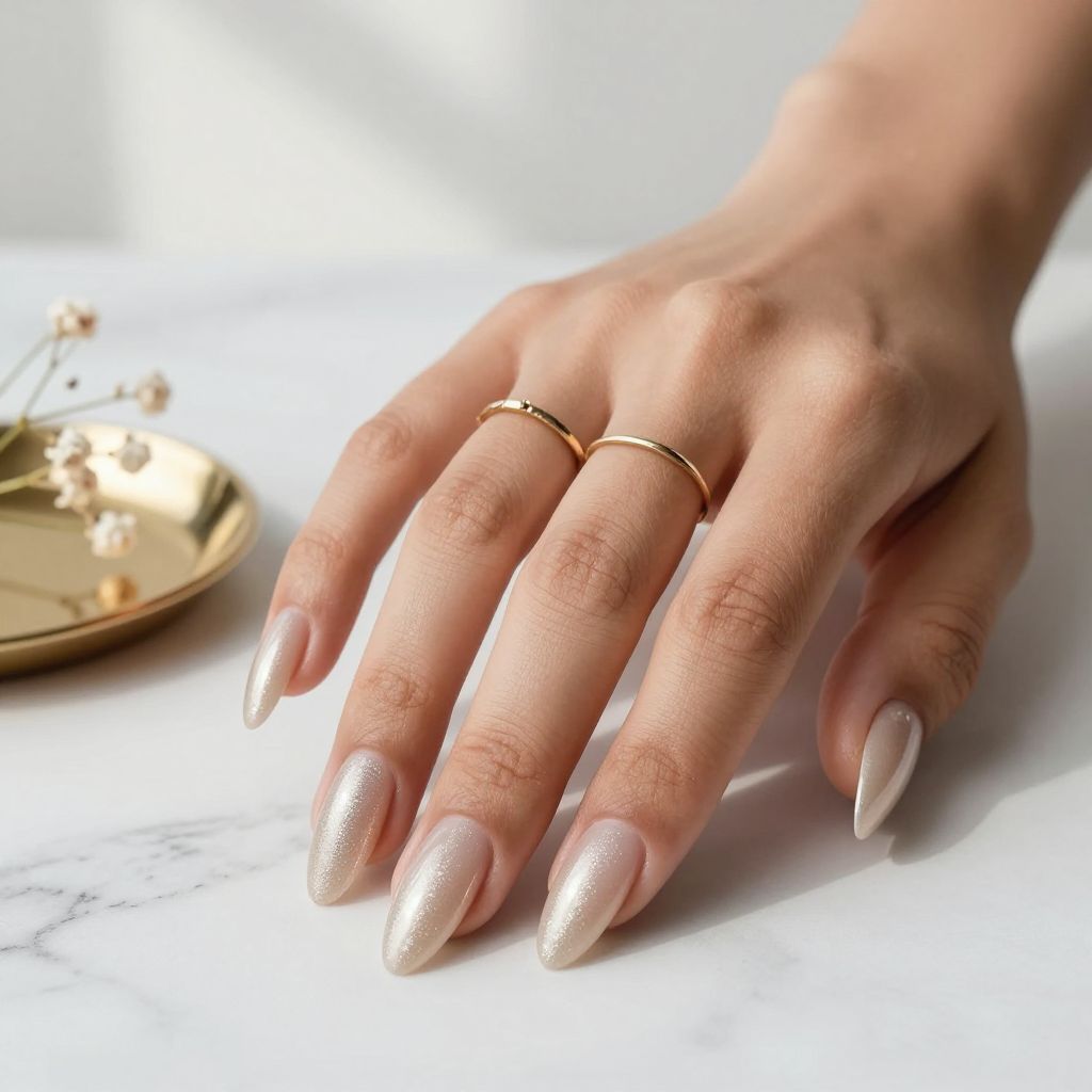 Simple Almond Nail Designs 10