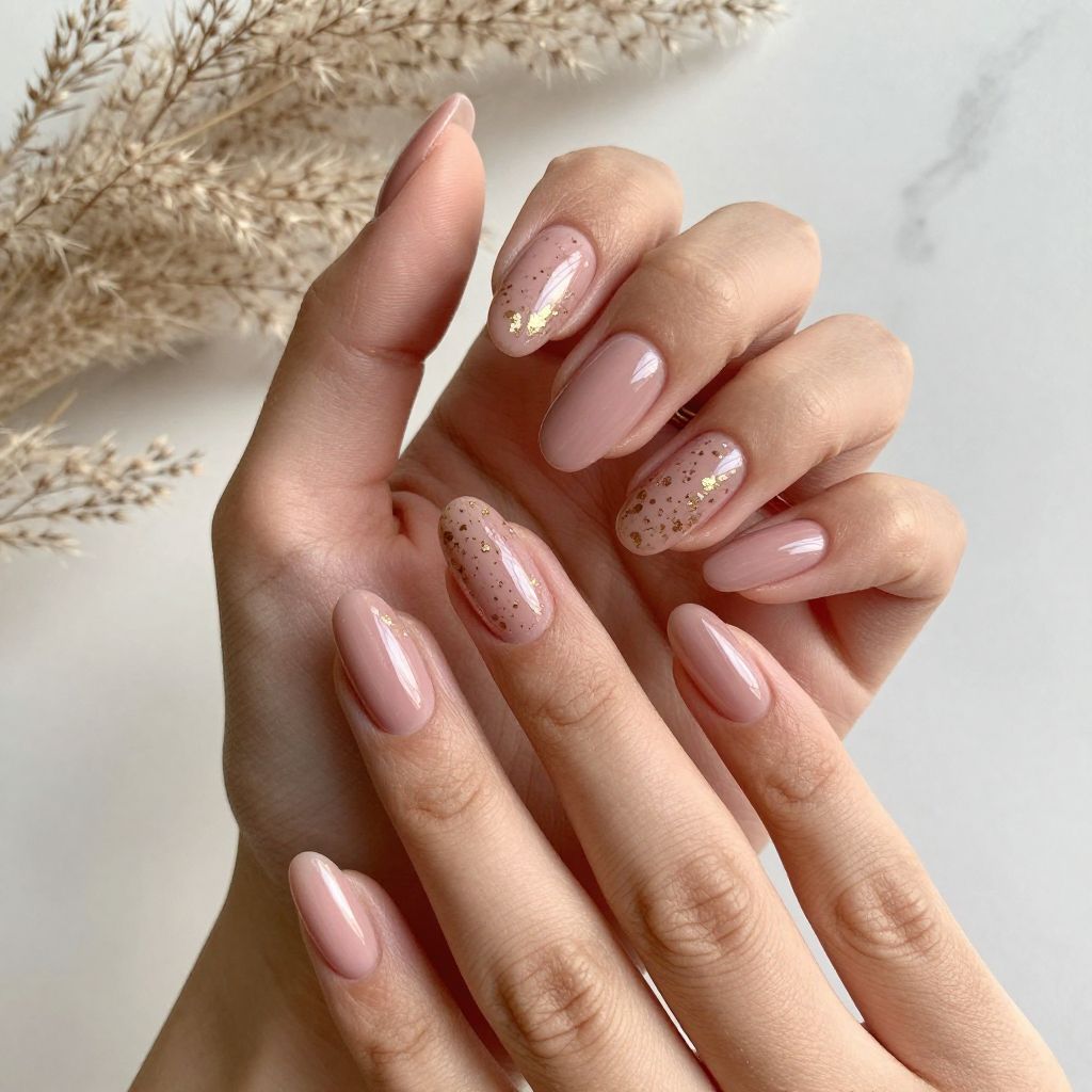 Simple Almond Nail Designs 13