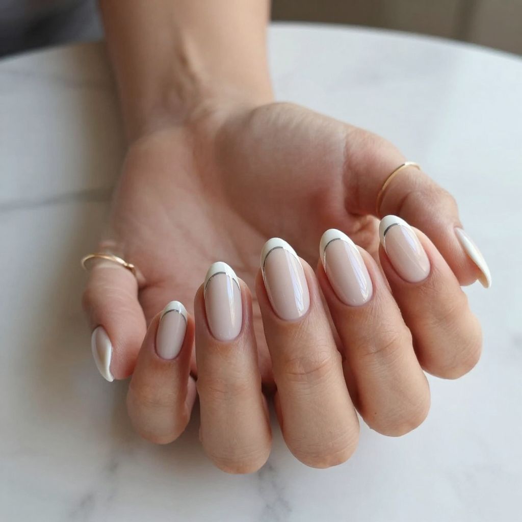 Simple Almond Nail Designs 3