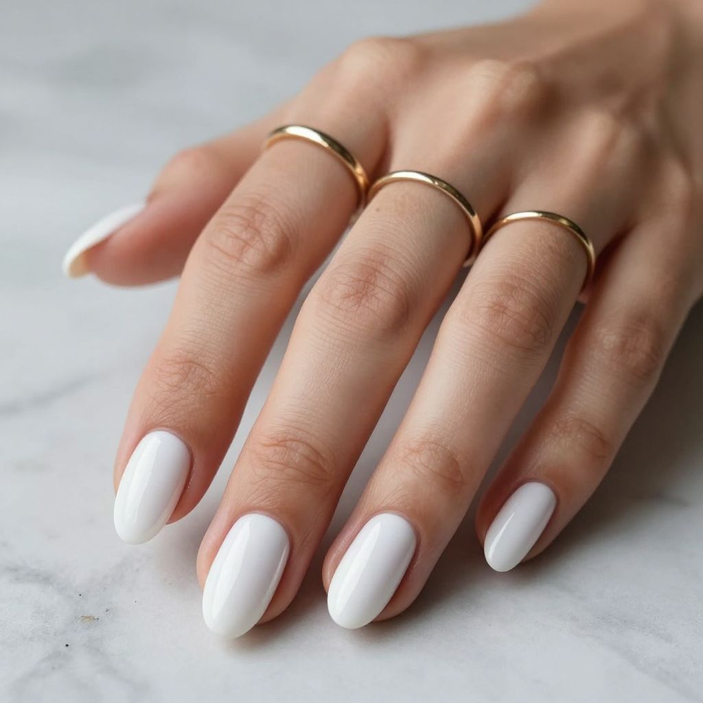 Simple Almond Nail Designs 6