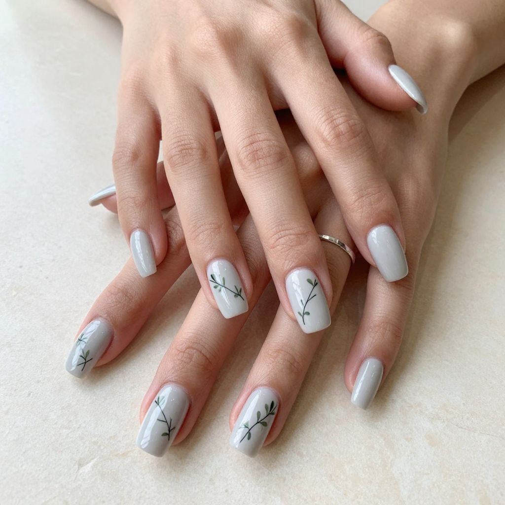 Minimalist Black Line Florals
