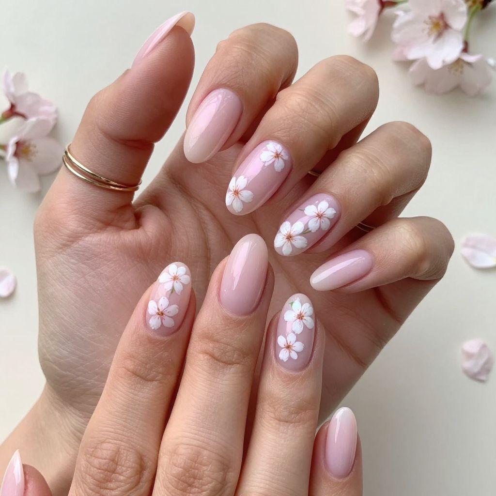 Cherry Blossom Pink Ombre