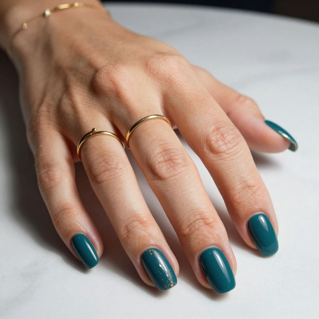 Deep Teal Minimalist