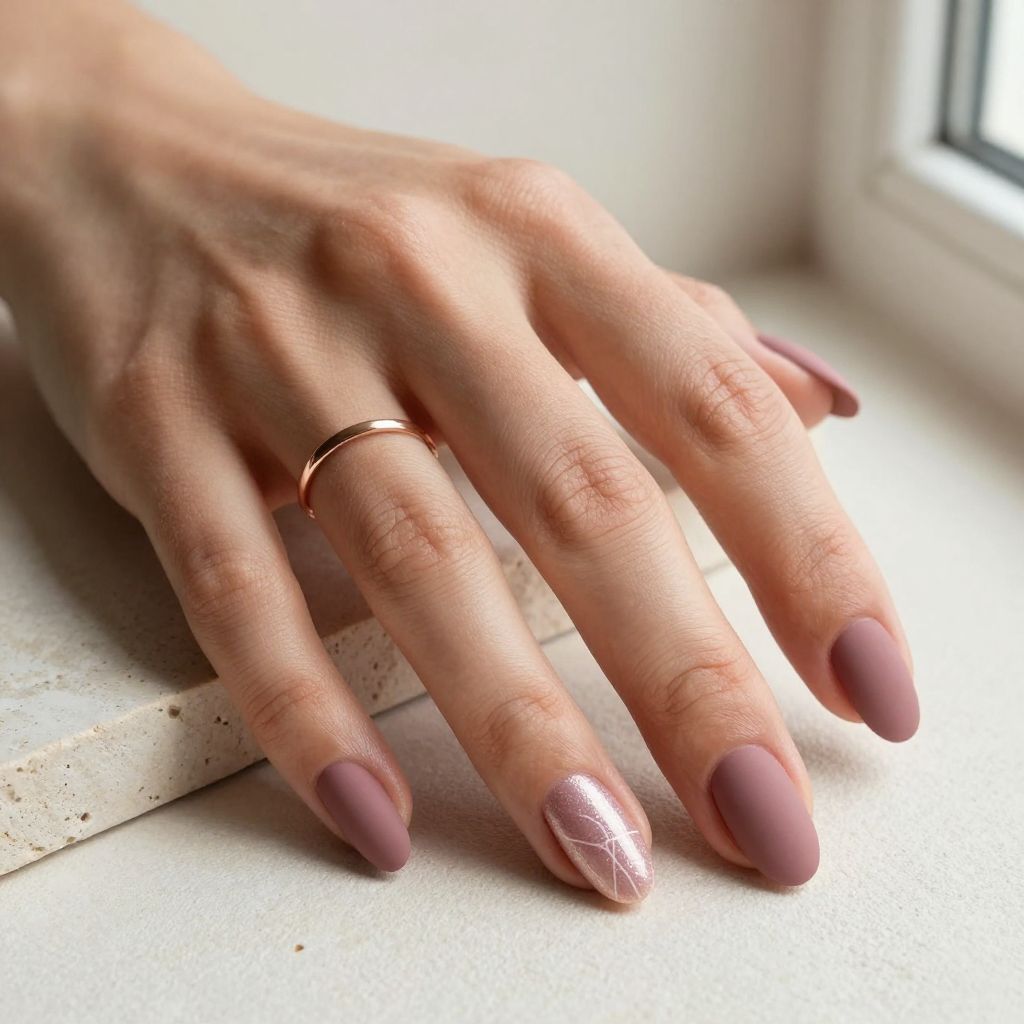 Dusty Rose and Mauve Blend
