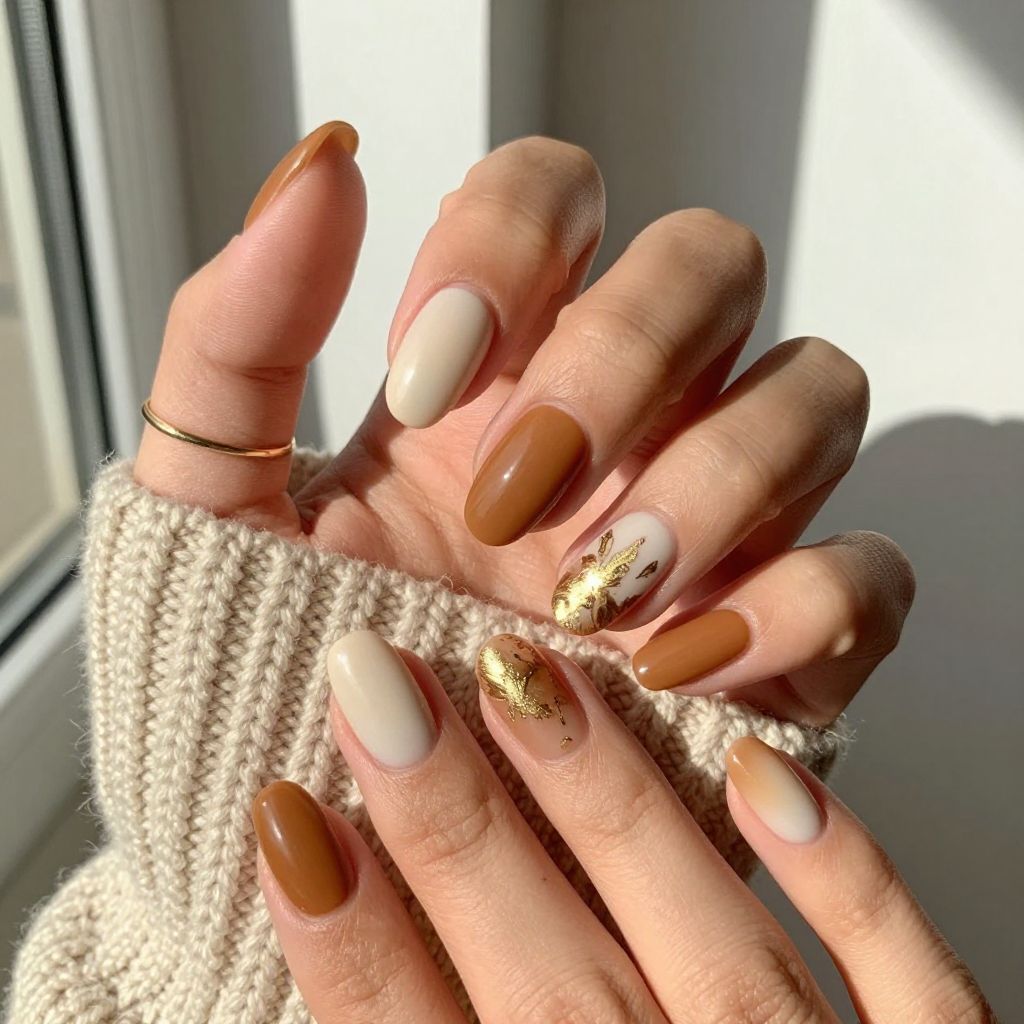 Warm Caramel and Cream