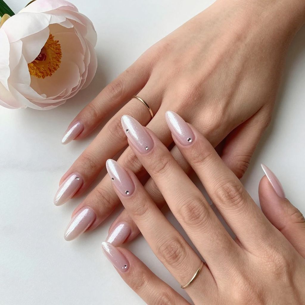 Soft Pink with Pearl Finish