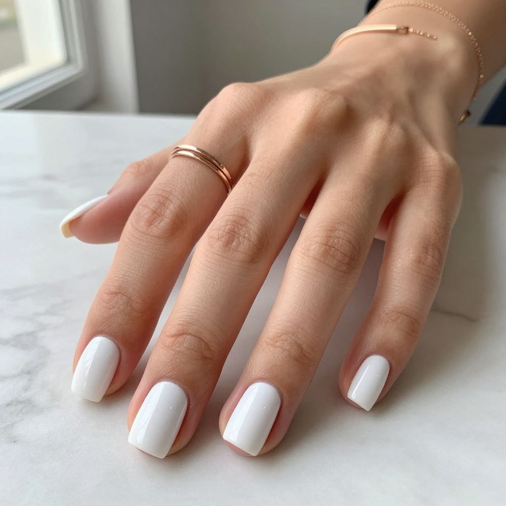 Crisp White Minimalist