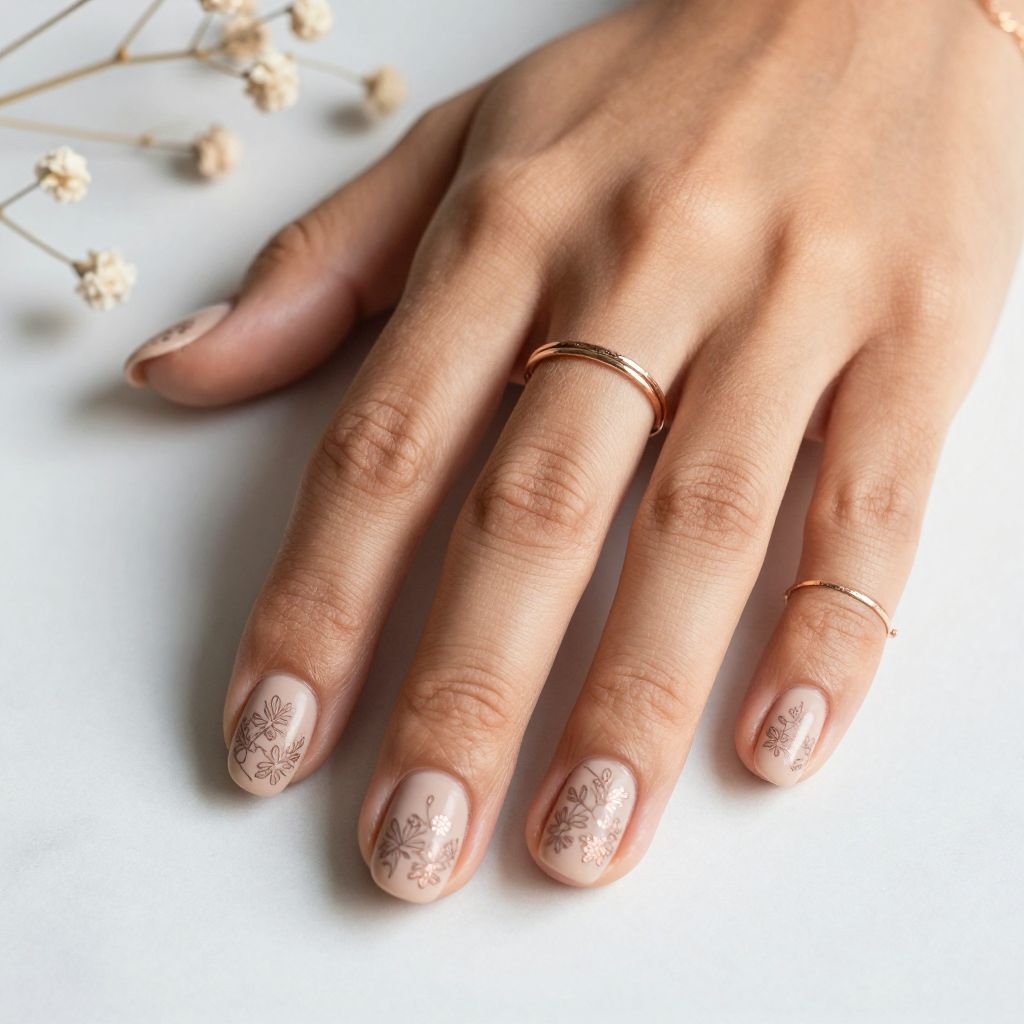 Subtle Stamped Design