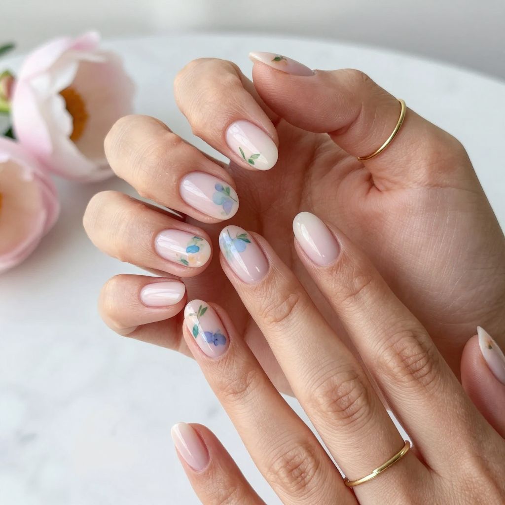 Delicate Floral Watercolor