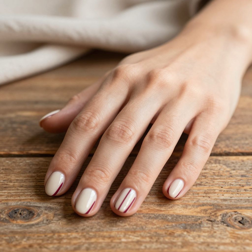 Short nails design idea 14