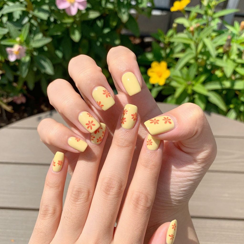 Short nails design idea 15