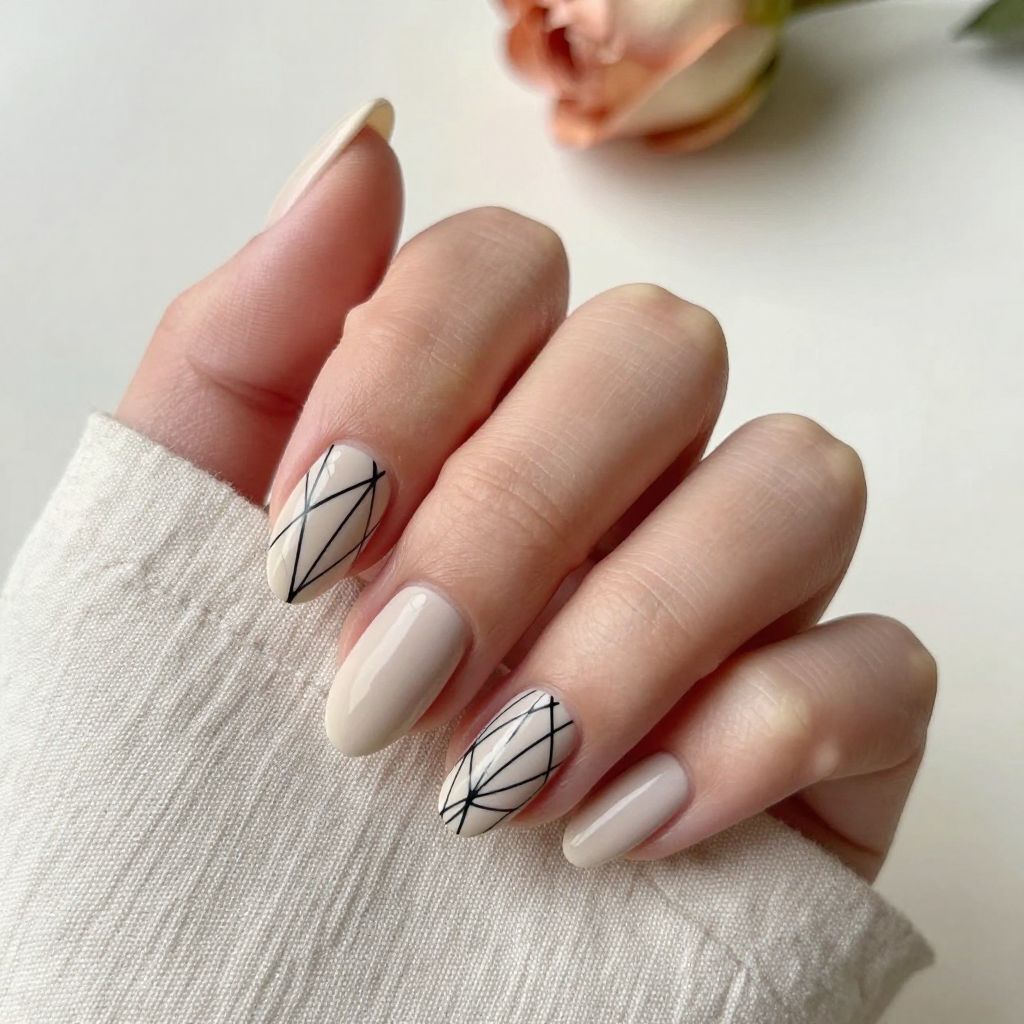 Short nails design idea 2