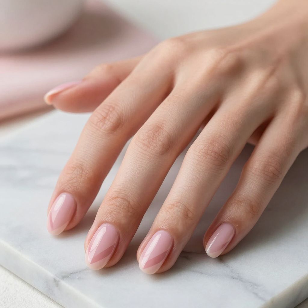 Short nails design idea 7