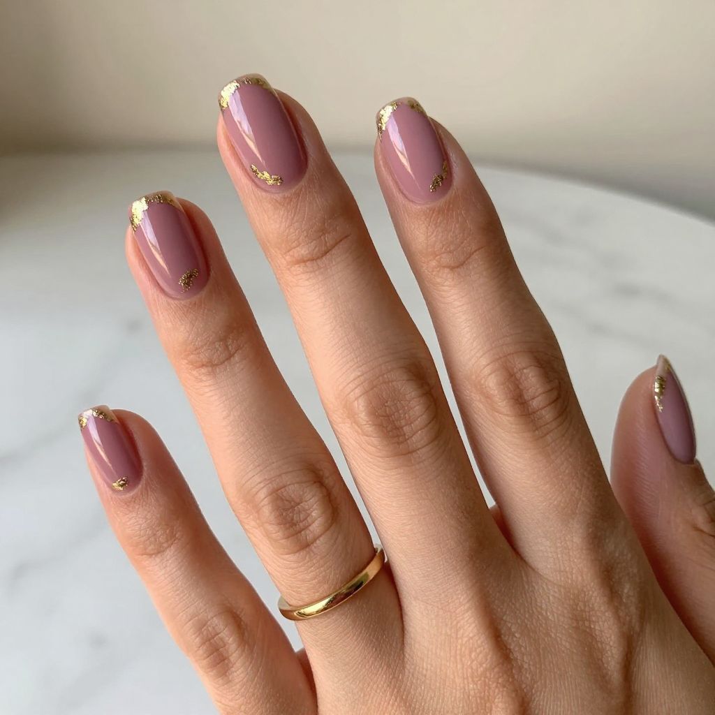 Simple Pink Nail Designs 13