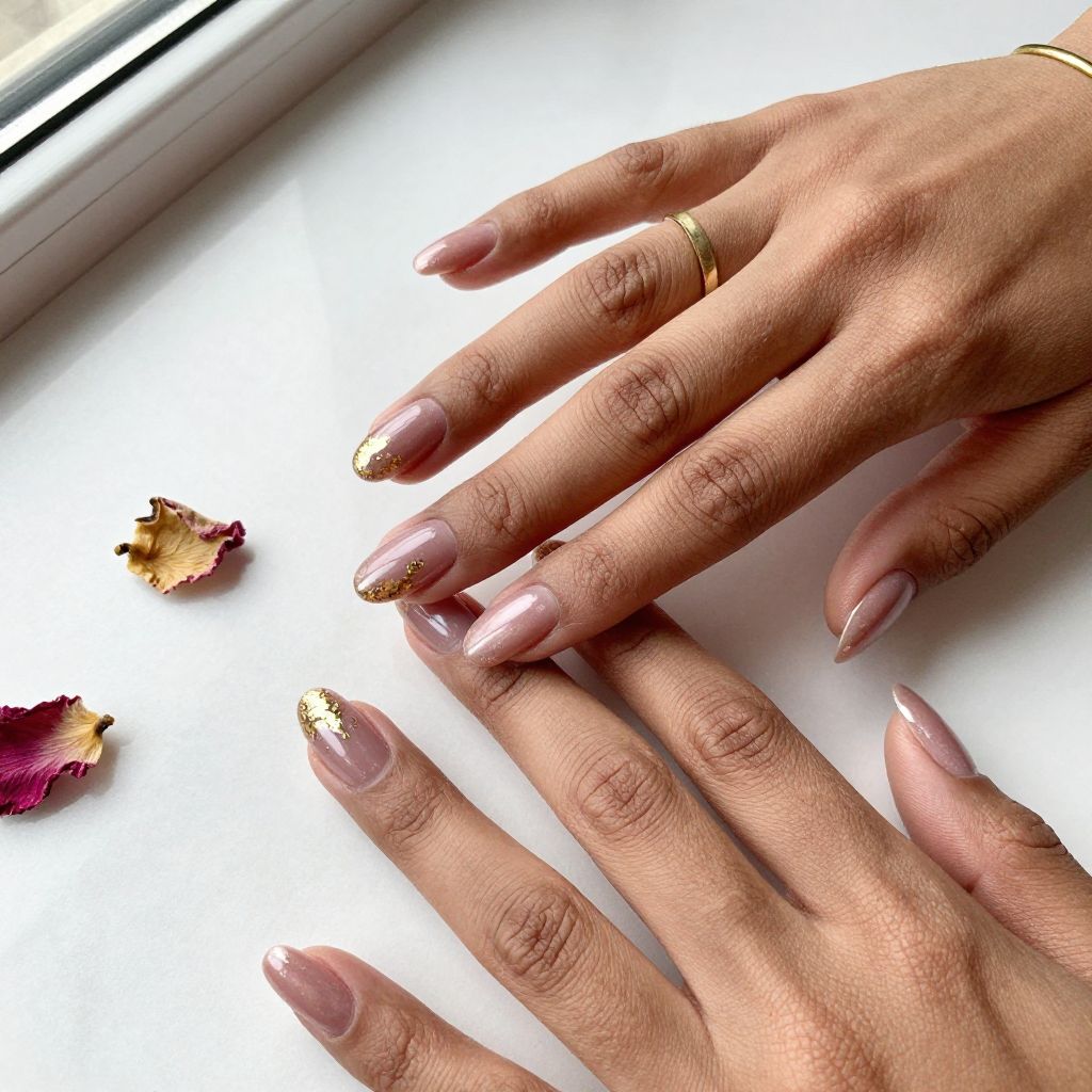Dusty Rose with Pearl Finish