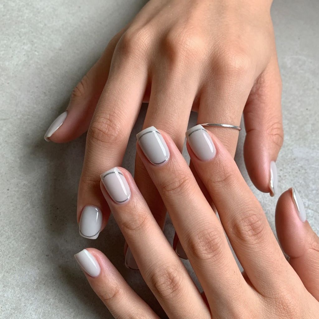 Minimalist Black Line Accent
