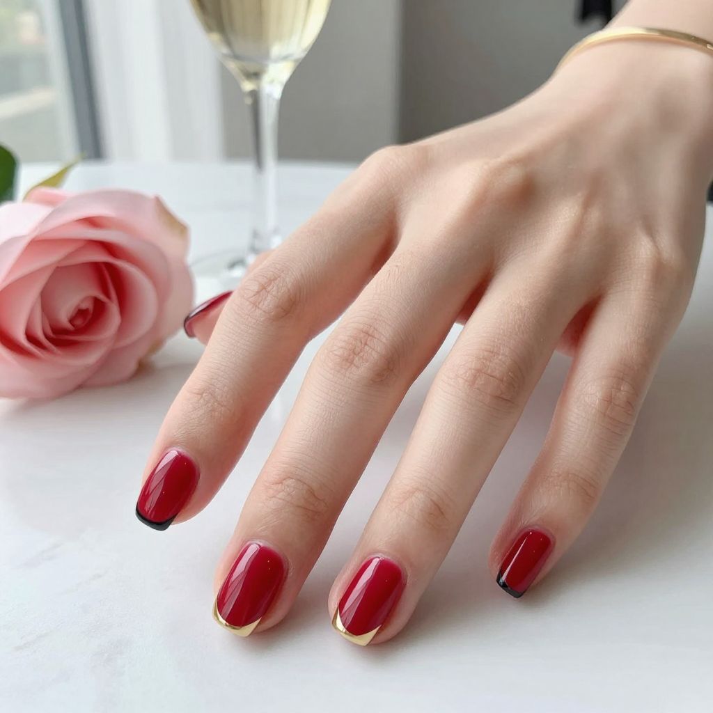 Classic Red with Sharp Angles