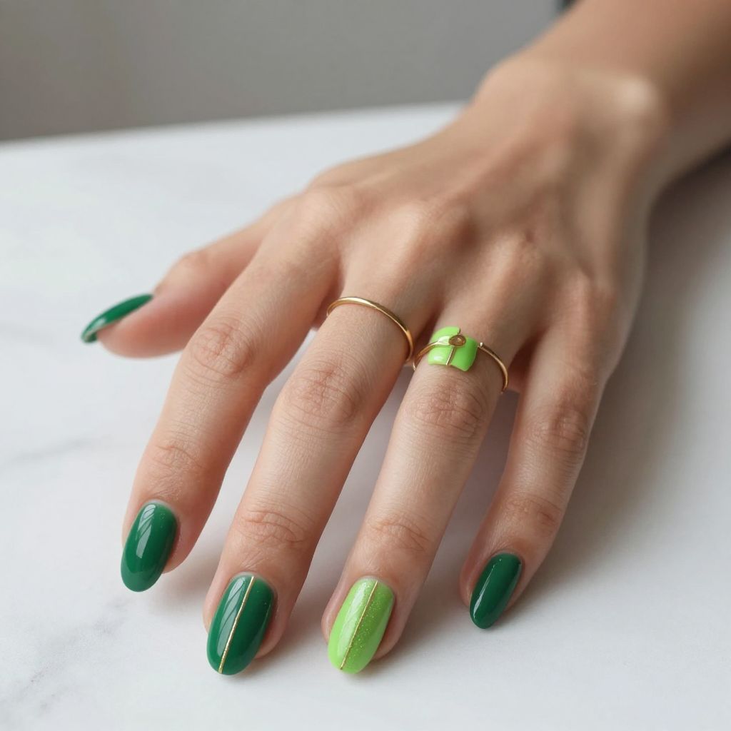 Lucky Green Ombre Gradient