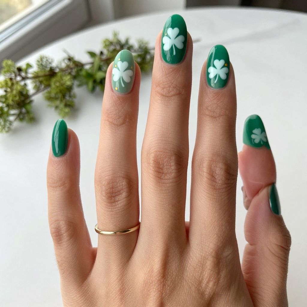 St Patrick’s Day Nail Designs