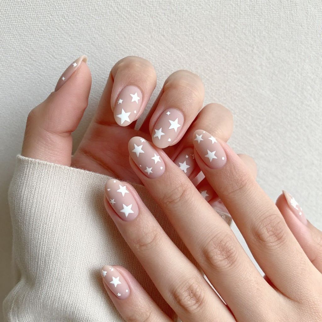 Star nail idea 1