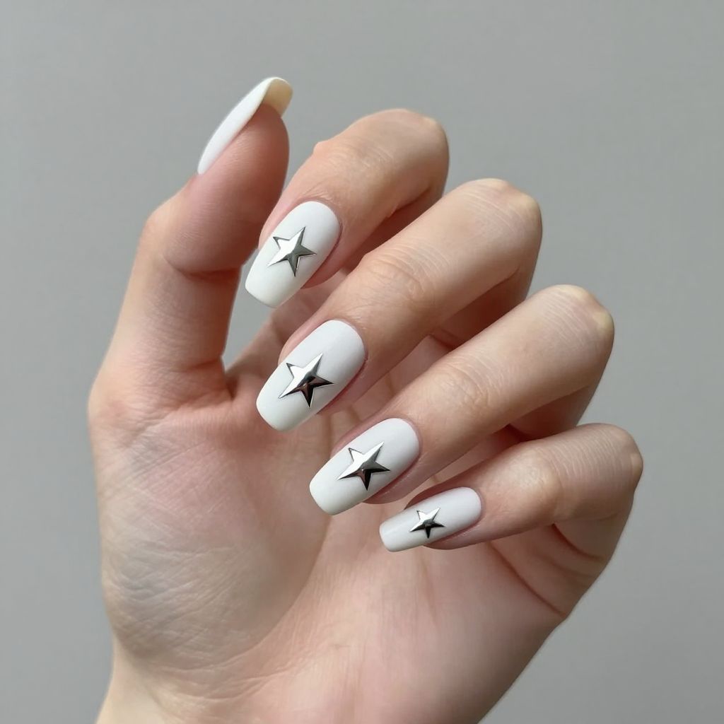 Star nail idea 13