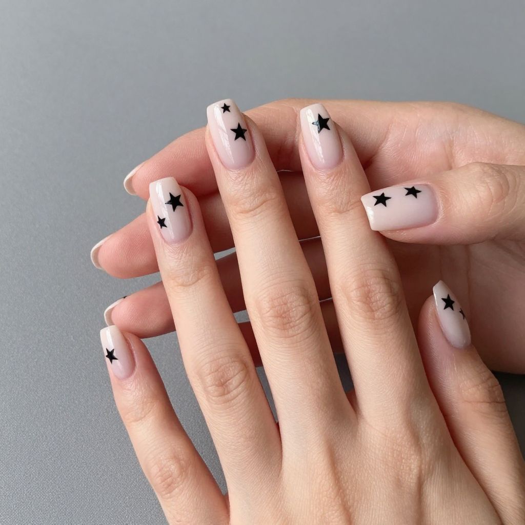 Star nail idea 14