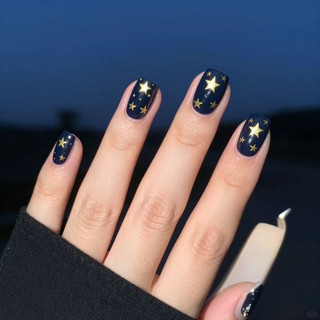 Star nail idea 2