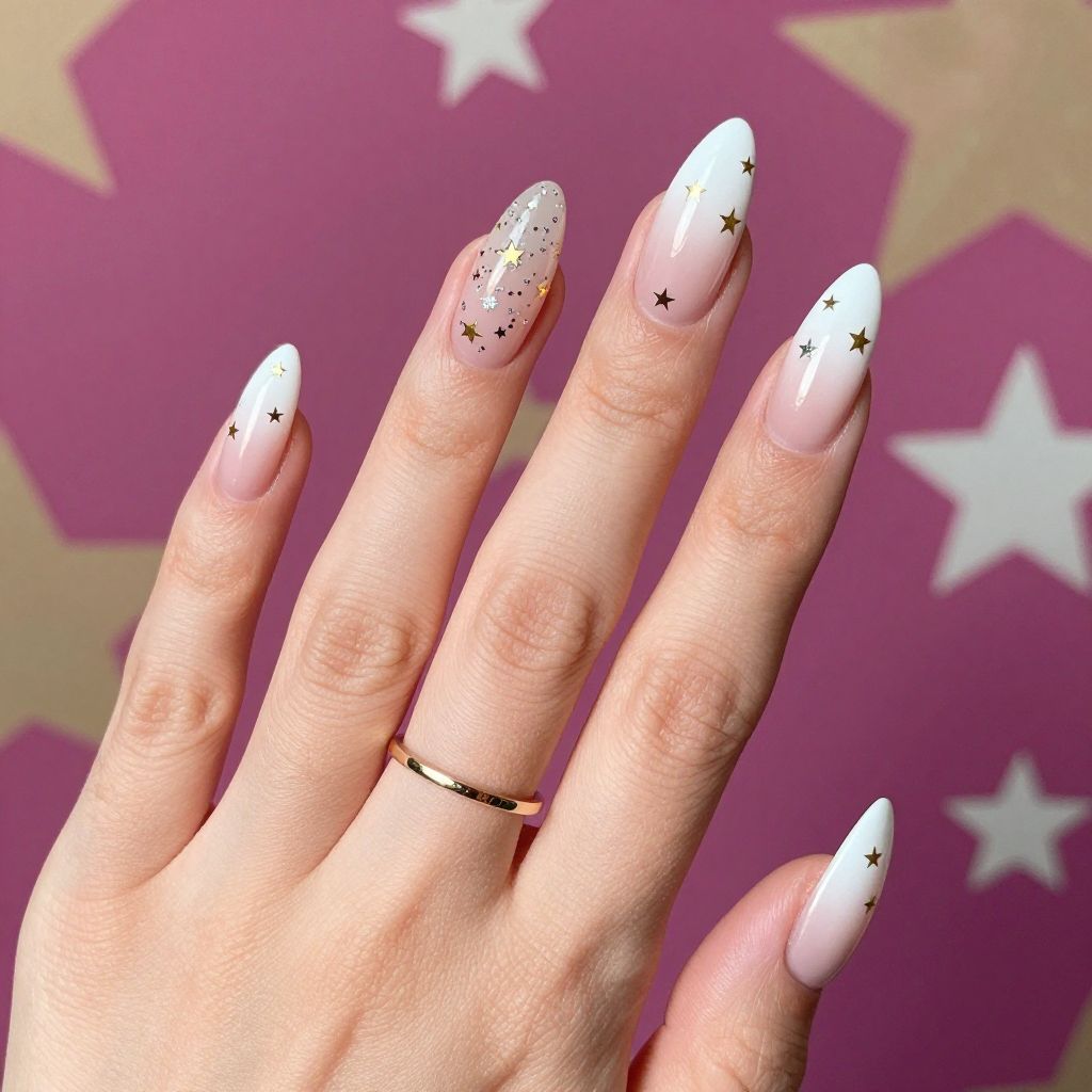 Star nail idea 5