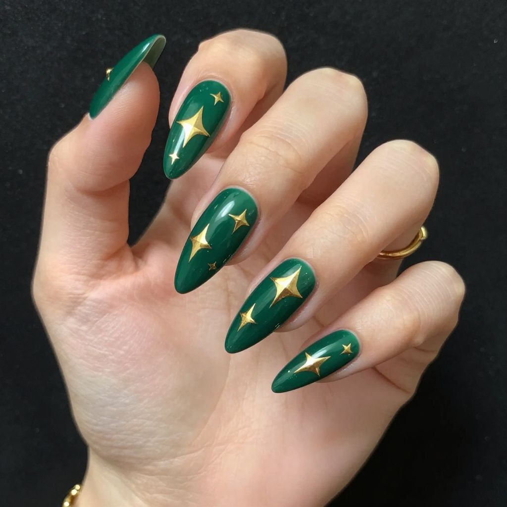 Star nail idea 9