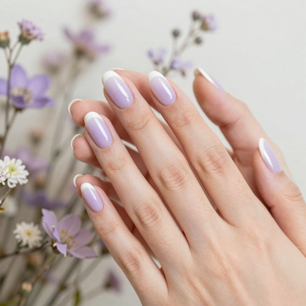 Summer Dip Nail Designs nail idea 10