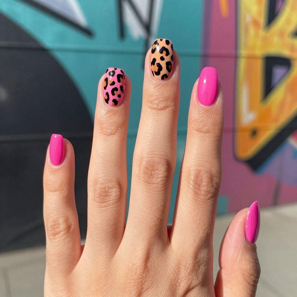 Summer Dip Nail Designs nail idea 11