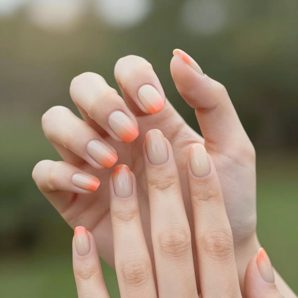 Summer Dip Nail Designs nail idea 12