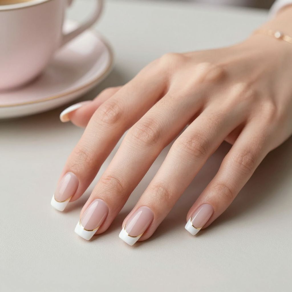 Summer Dip Nail Designs nail idea 2