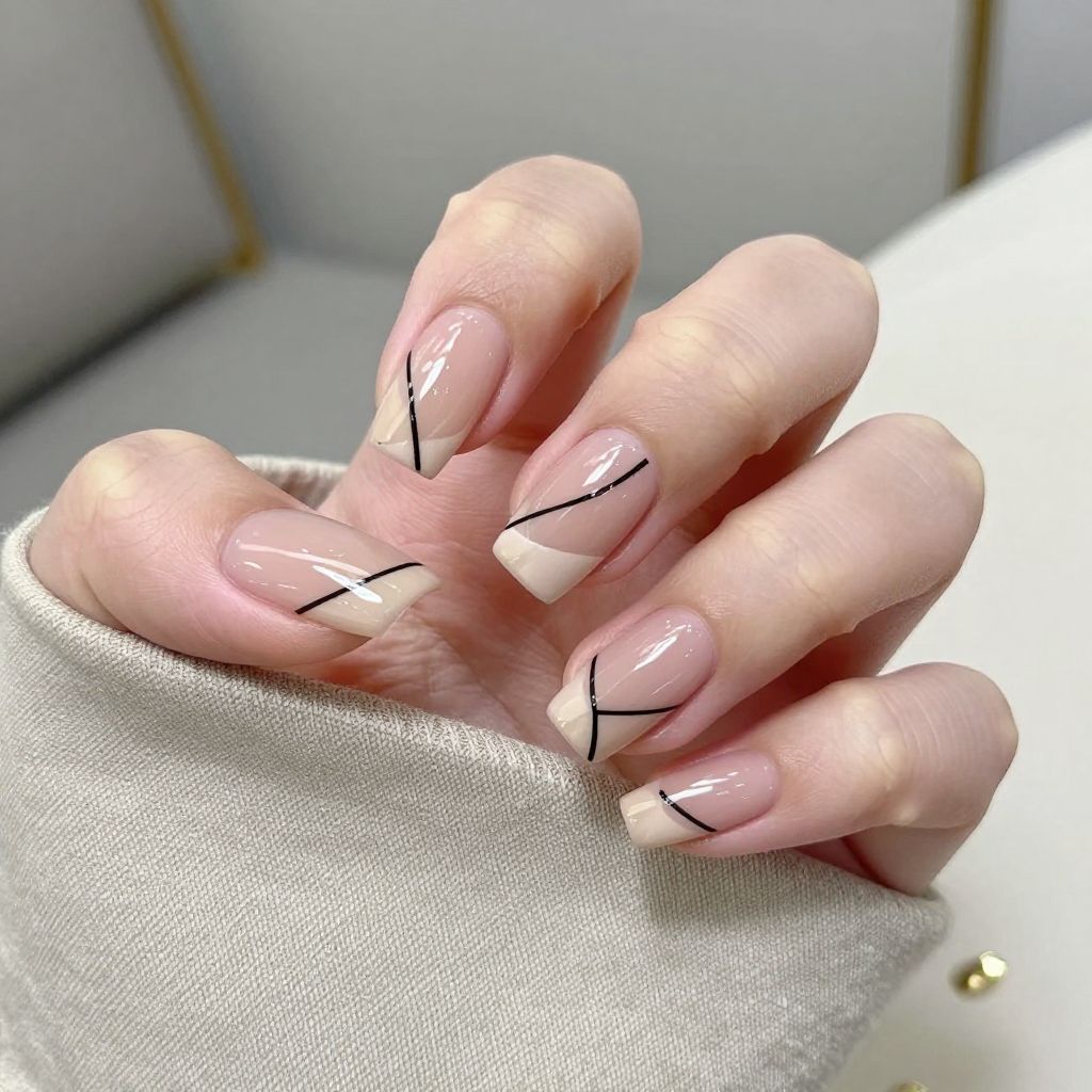 Summer Dip Nail Designs nail idea 5