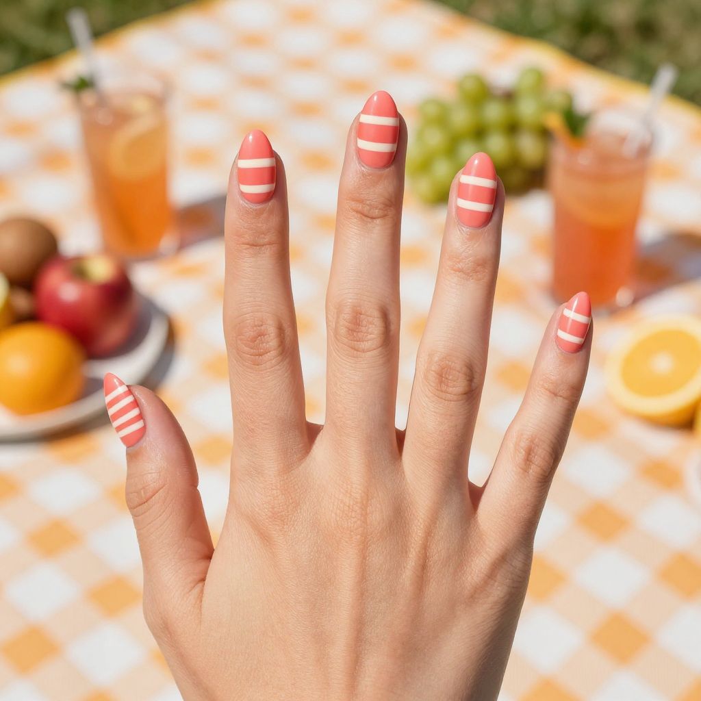 Summer Dip Nail Designs nail idea 6