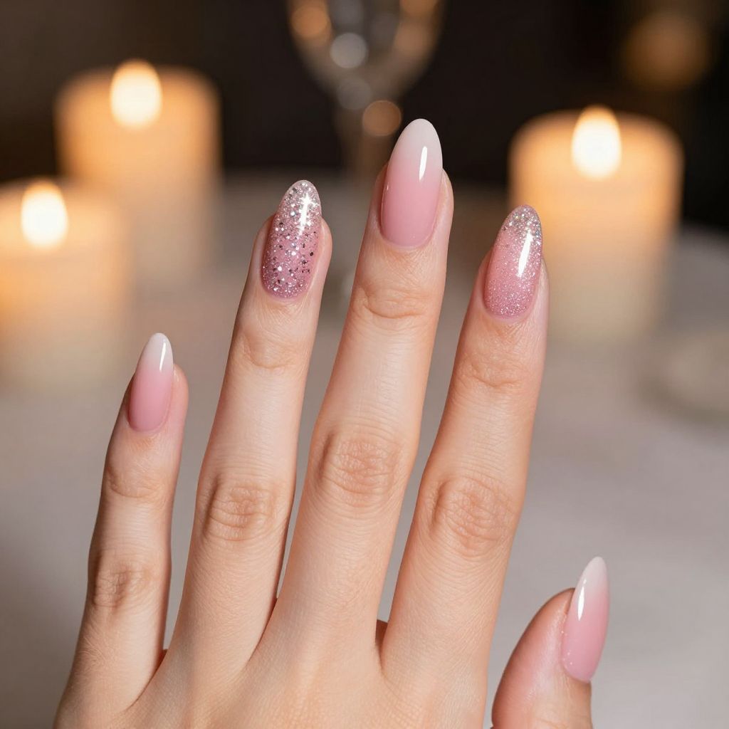 Light Pink Nail Idea 11