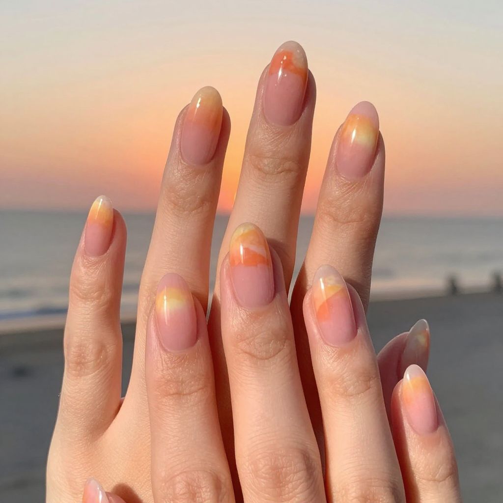 Light Pink Nail Idea 14