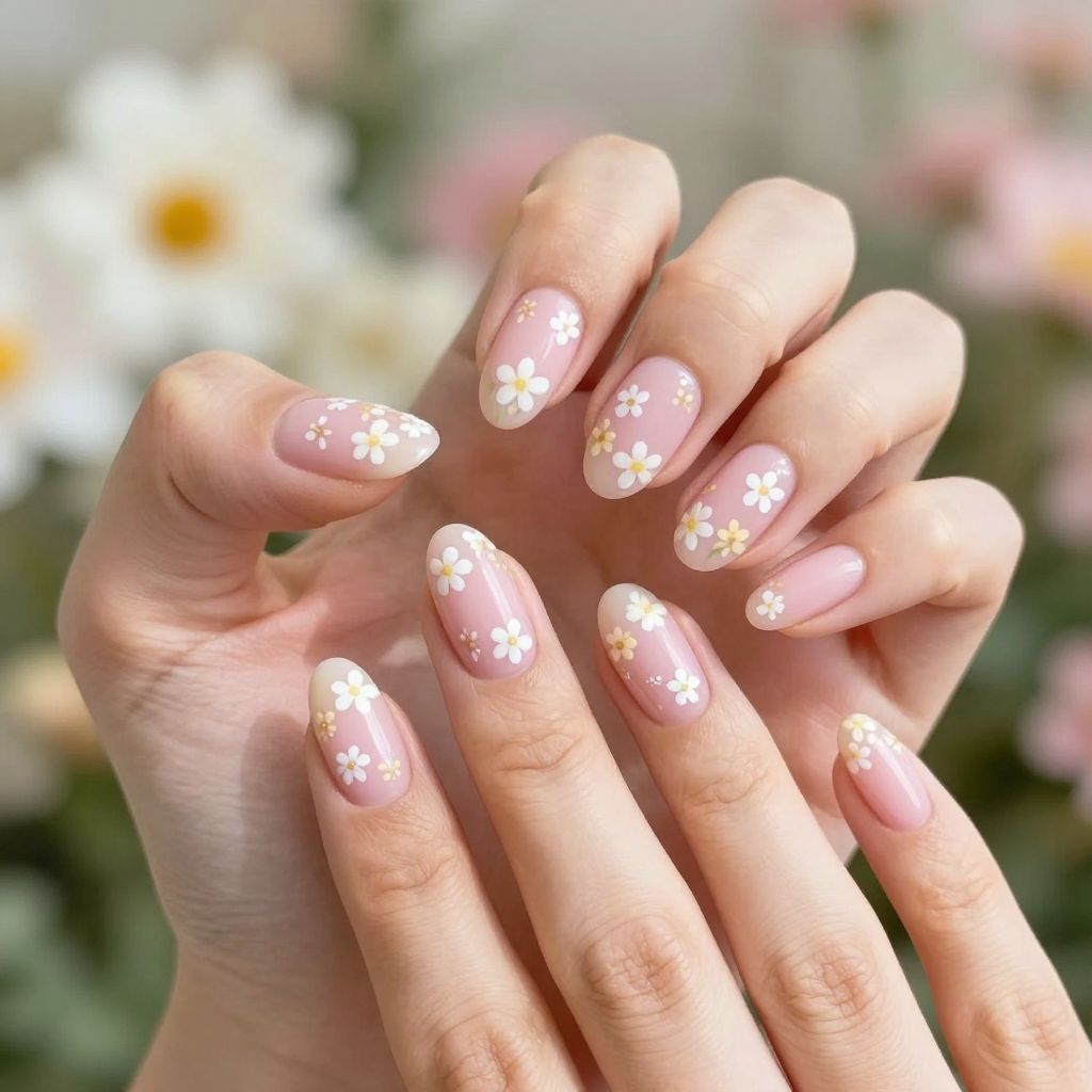 Light Pink Nail Idea 3