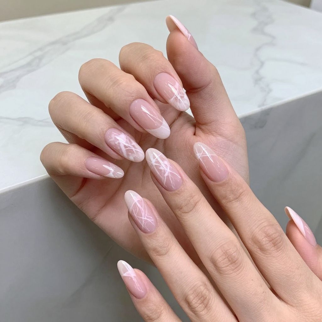 Light Pink Nail Idea 5