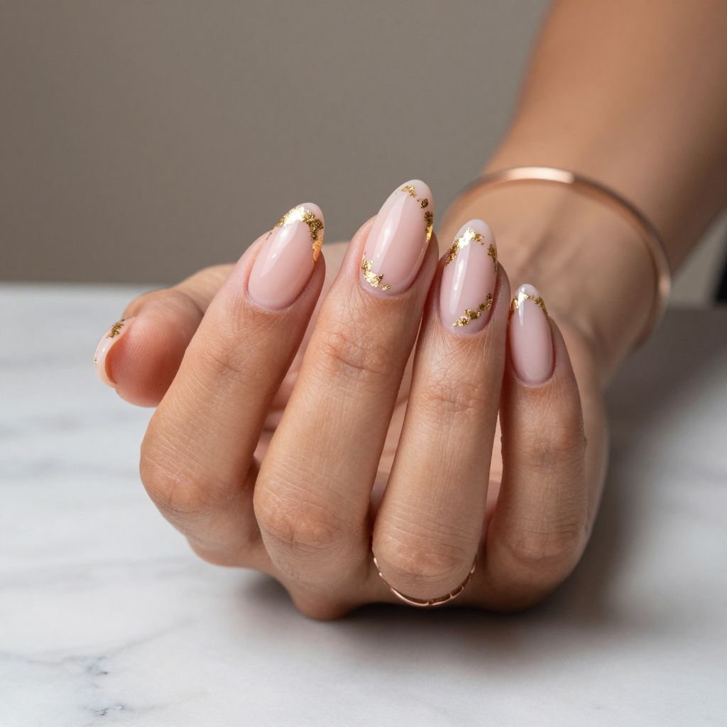 Summer pink nail design 15