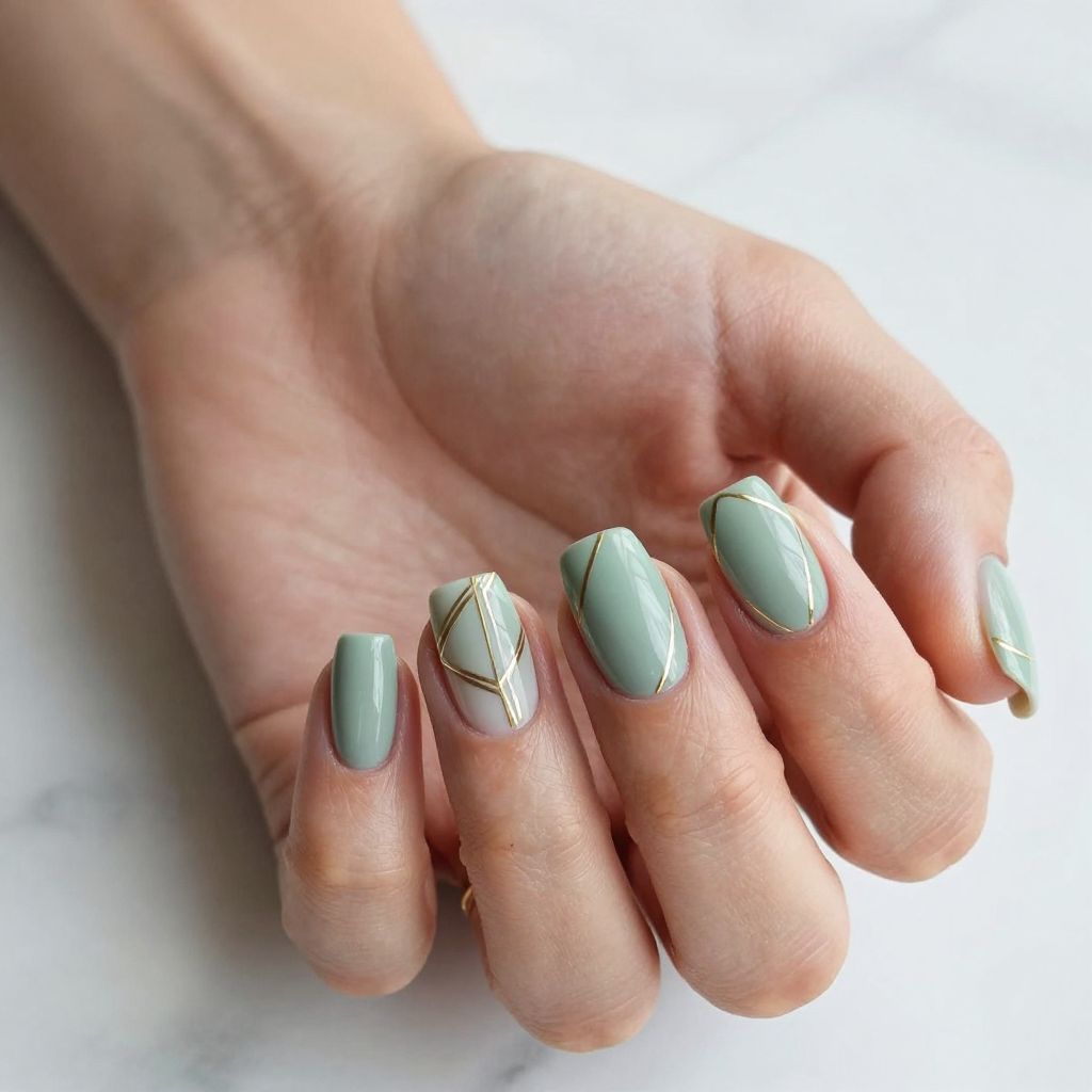 Trendy Acrylic Nail Designs 15