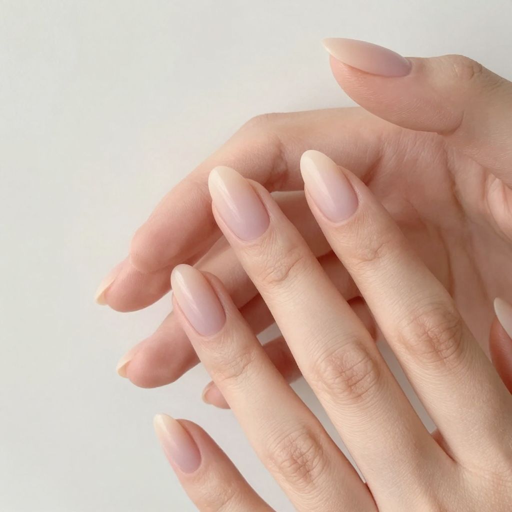 Almond nails idea 10