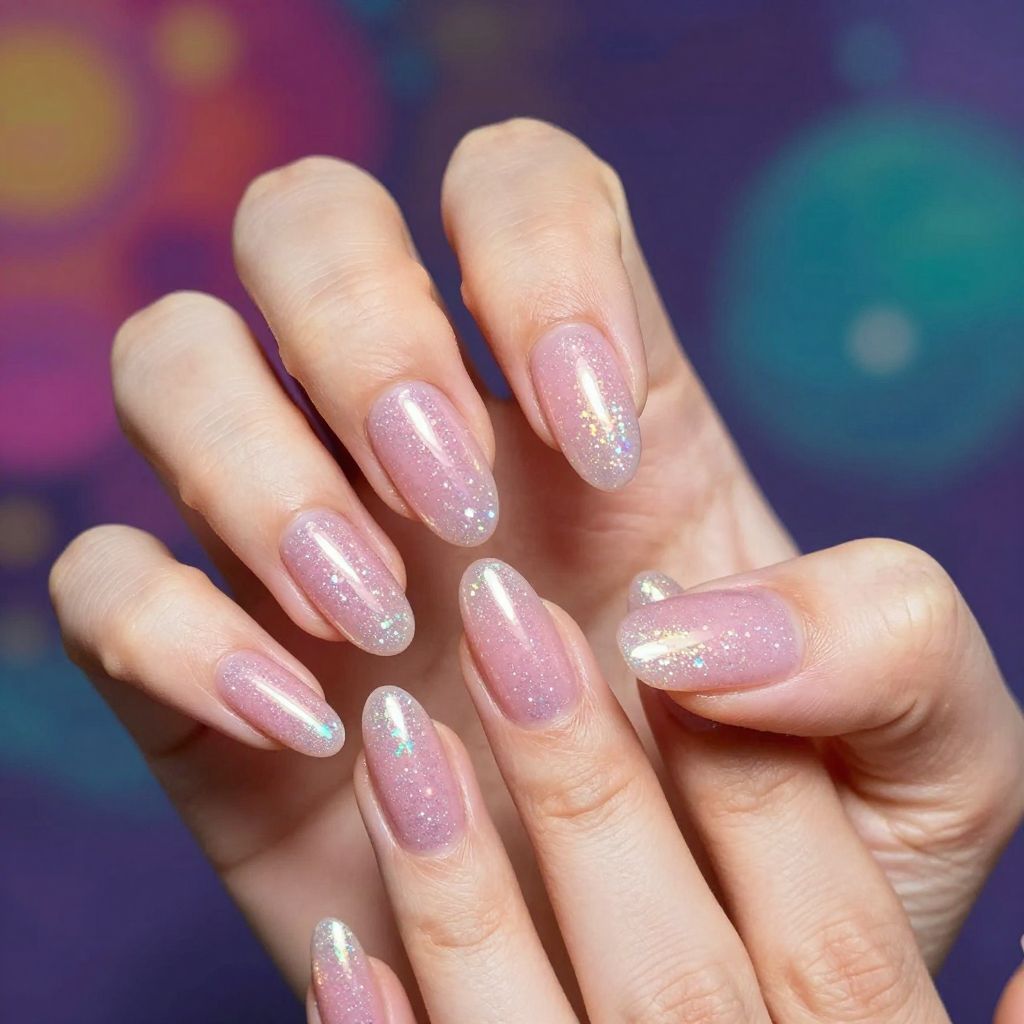 Almond nails idea 15