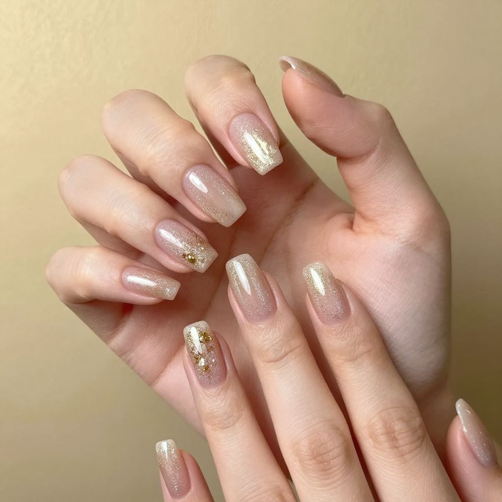 Almond nails idea 6