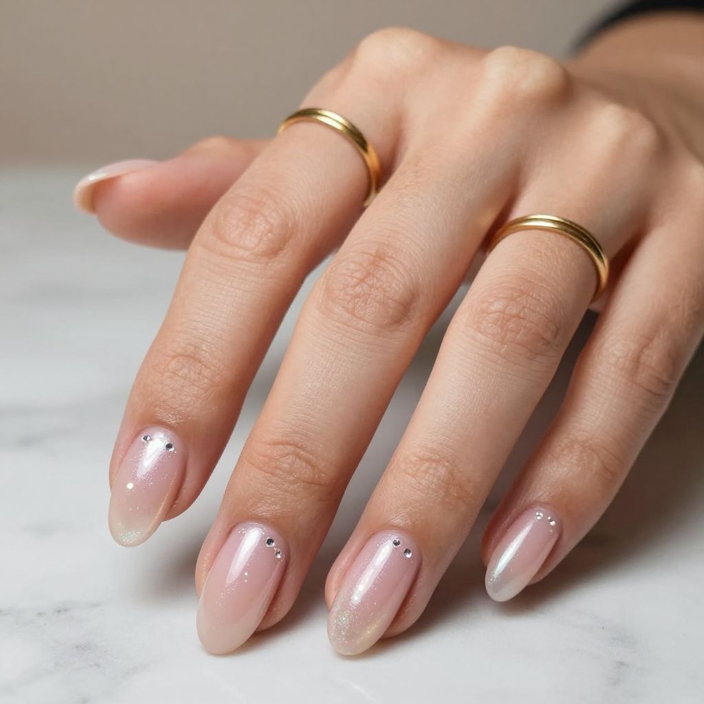 Blush Pink with Pearl Finish