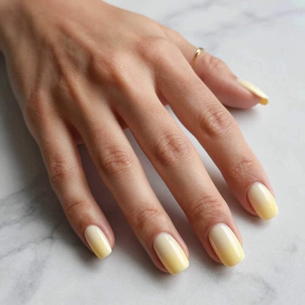 Creamy Vanilla Ombre