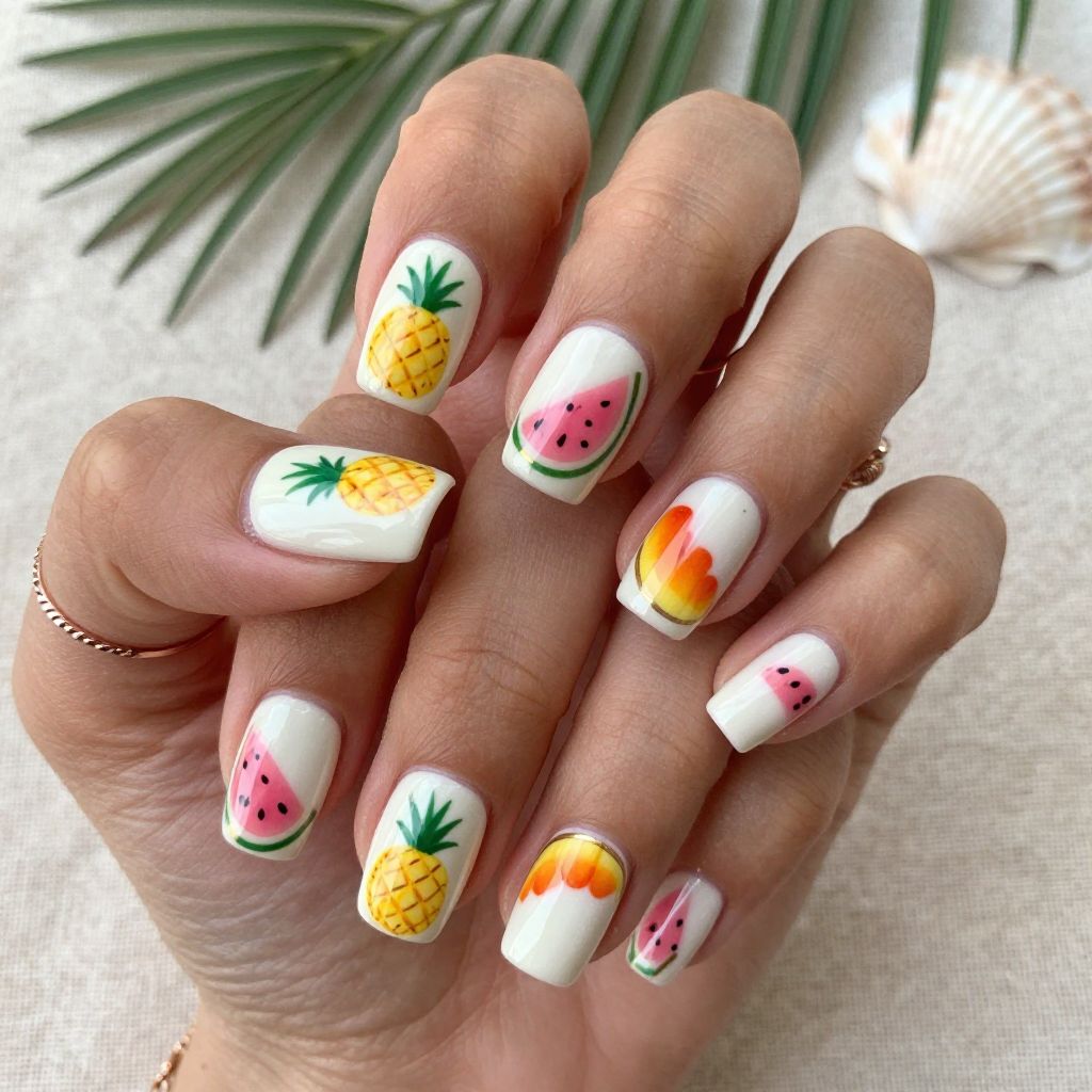 Tropical Fruit Mix with Pineapple and Watermelon